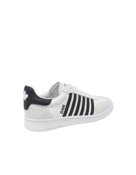 Baskets blanches Dsquared homme