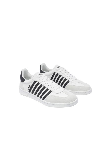 Baskets blanches Dsquared homme