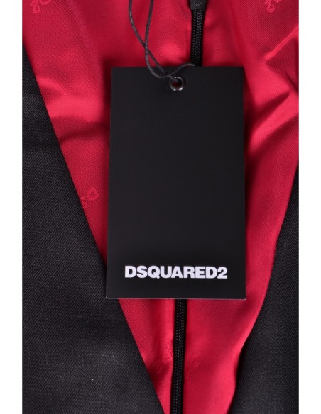 Robe grise Dsquared2 femme en laine