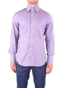 Chemise violette Dsquared homme