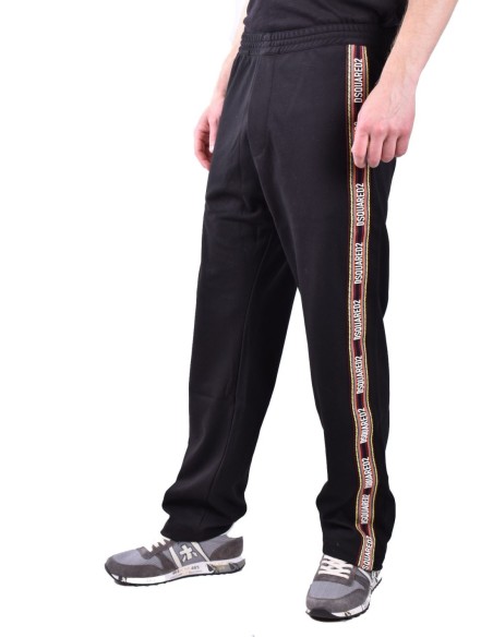 Pantalon noir Dsquared homme