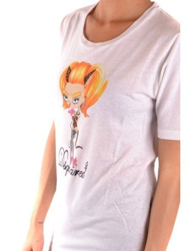 T-shirt blanc Dsquared femme