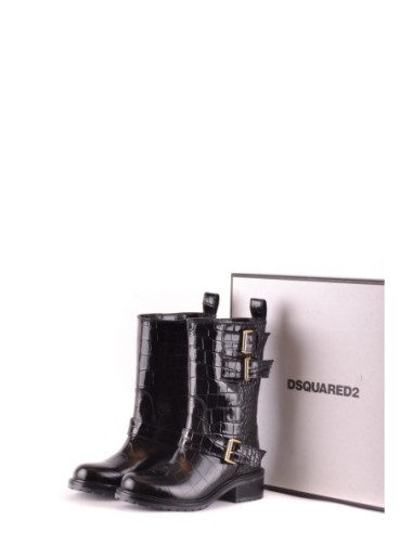 Bottes noires Dsquared femme