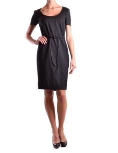 Robe noire Dsquared2 femme laine