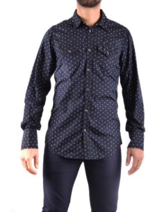 Chemise bleue Dsquared homme