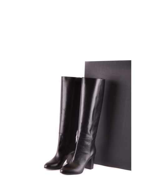 Bottes femme Dsquared noires compensées