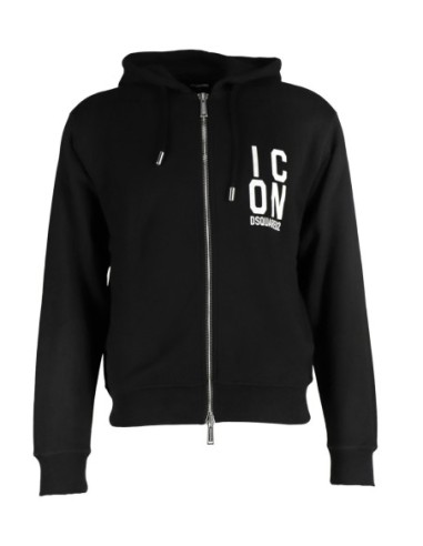 Sweat noir Dsquared homme