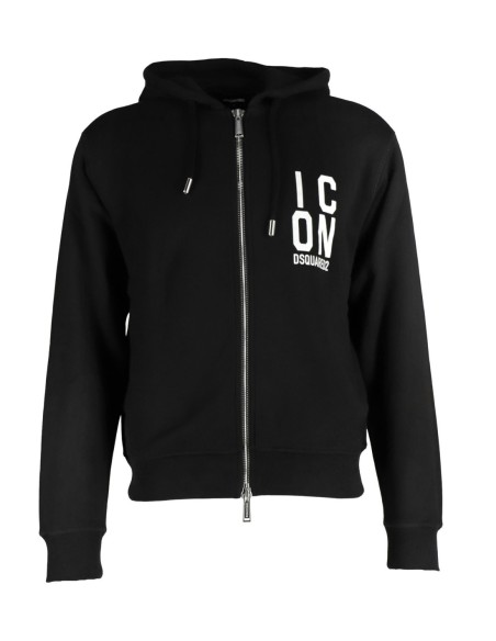 Sweat noir Dsquared homme