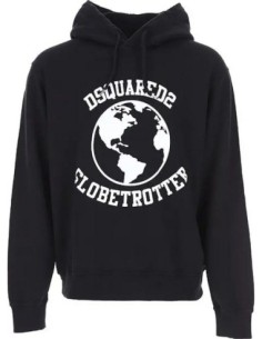 Sweat noir Dsquared homme