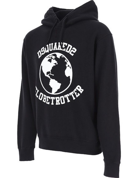 Sweat noir Dsquared homme