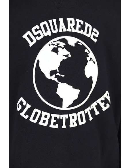 Sweat noir Dsquared homme