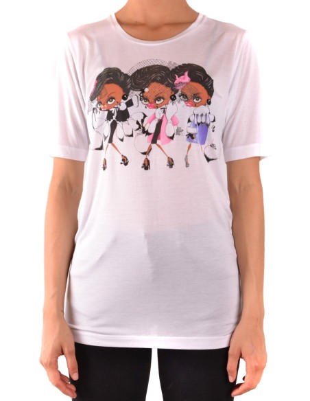 T-shirt blanc Dsquared femme
