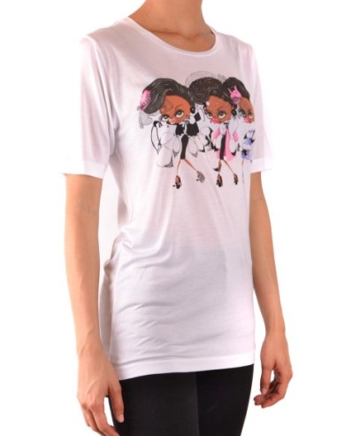 T-shirt blanc Dsquared femme