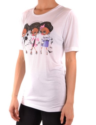 T-shirt blanc Dsquared femme