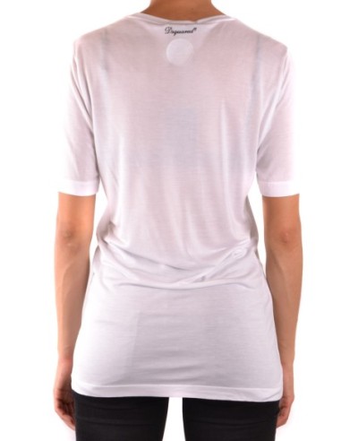 T-shirt blanc Dsquared femme