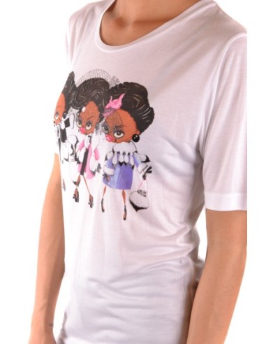 T-shirt blanc Dsquared femme