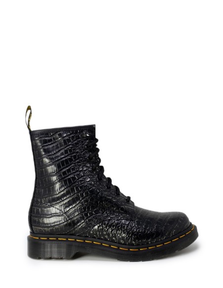 Bottines noires Dr. Martens femme moleskine