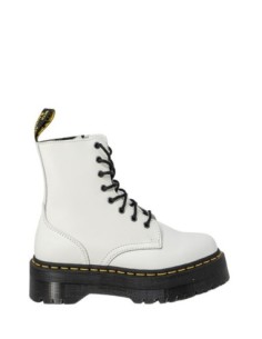 Bottines blanches Dr. Martens femme