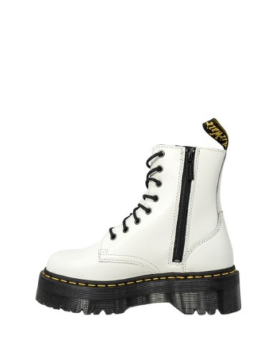 Bottines blanches Dr. Martens femme