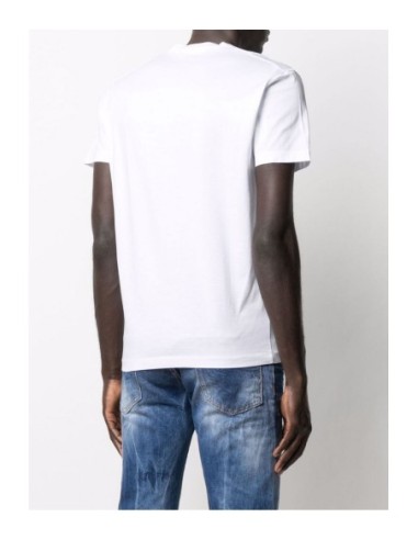 T-shirt blanc Dsquared2 homme