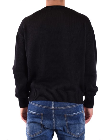 Pull noir Dsquared2 homme