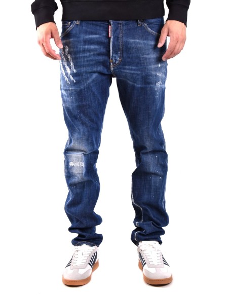 Jeans bleu Dsquared2 homme