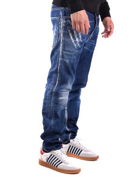 Jeans bleu Dsquared2 homme