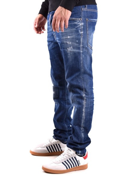 Jeans bleu Dsquared2 homme