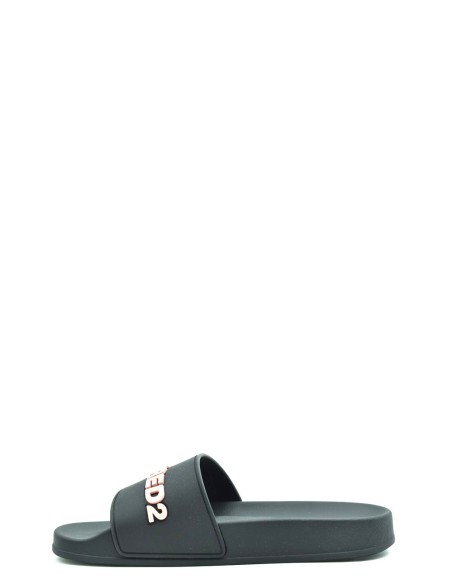 Mules noires Dsquared2 femme