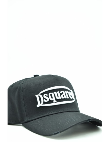 Casquette noire Dsquared2 homme
