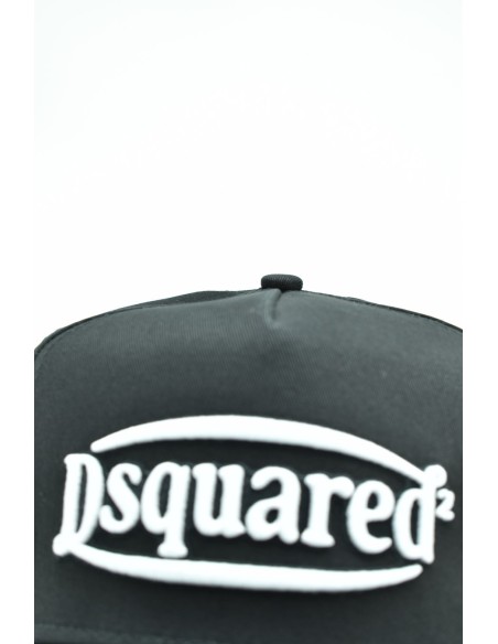 Casquette noire Dsquared2 homme