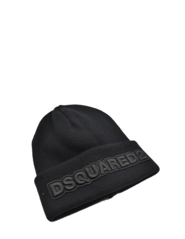 Bonnet noir Dsquared2 homme
