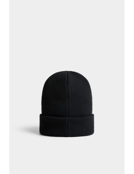 Bonnet noir Dsquared2 homme