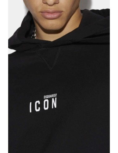 Sweat noir Dsquared homme