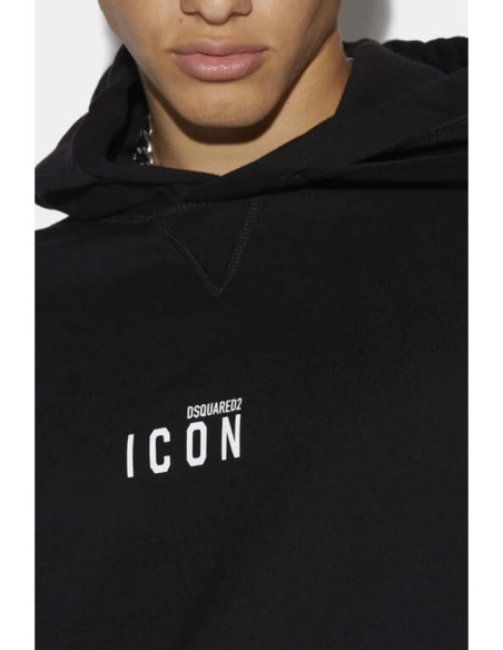 Sweat noir Dsquared homme
