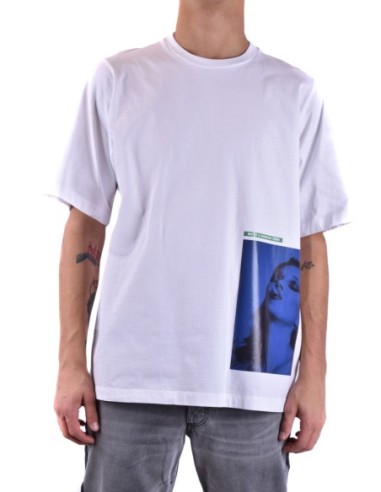 T-shirt blanc Dsquared homme