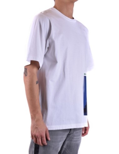 T-shirt blanc Dsquared homme