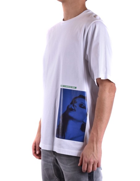 T-shirt blanc Dsquared homme
