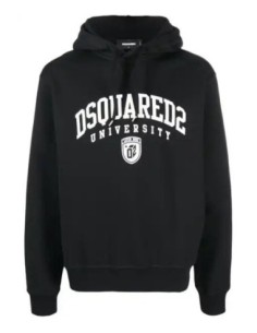 Sweat noir Dsquared homme