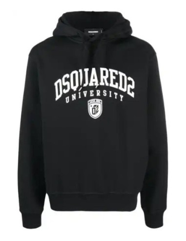 Sweat noir Dsquared homme