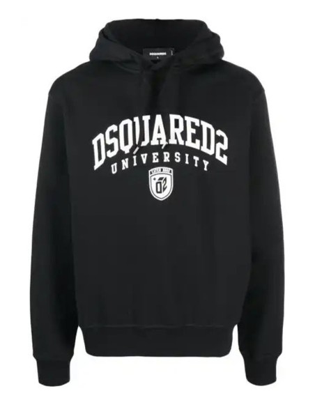 Sweat noir Dsquared homme