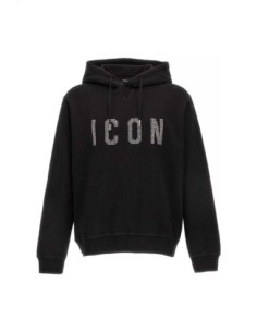 Sweat noir Dsquared homme