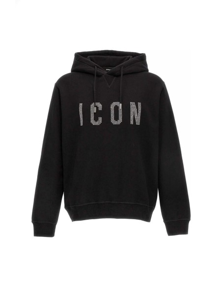 Sweat noir Dsquared homme