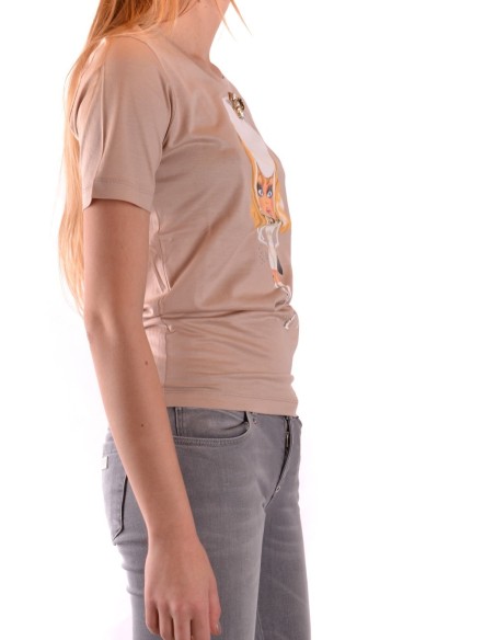 T-shirt beige Dsquared femme