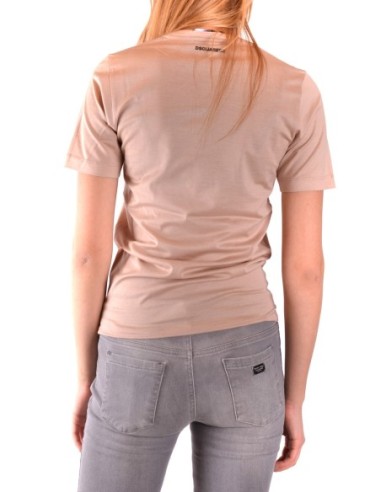T-shirt beige Dsquared femme