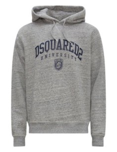 Sweat gris Dsquared homme
