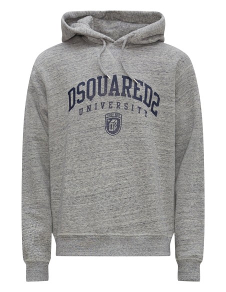 Sweat gris Dsquared homme