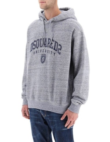 Sweat gris Dsquared homme