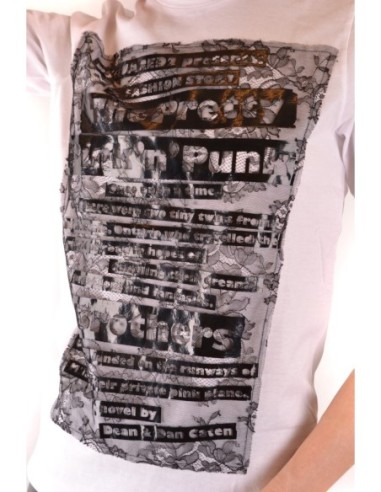 T-shirt blanc Dsquared femme