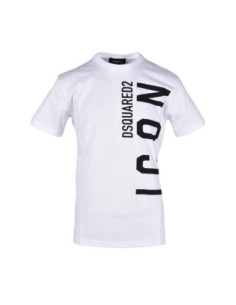 T-shirt blanc Dsquared homme